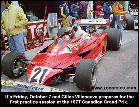 Gilles Villeneuve and the Ferrari 312T-2