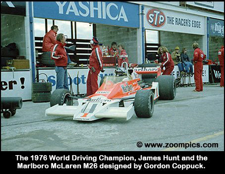 James Hunt and the McLaren M26